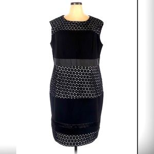 Sandra Darren eyelet lace dress, size 20